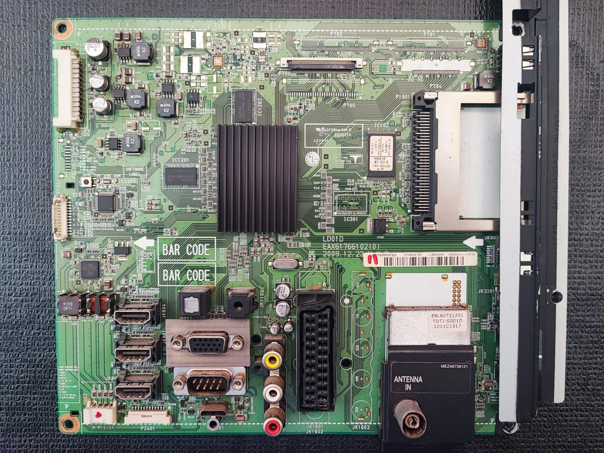 EAX61766102 ANAKART , EBT61066962, EBU60963651, EBU60982844,LG 42LE4500-ZA - Görsel 2