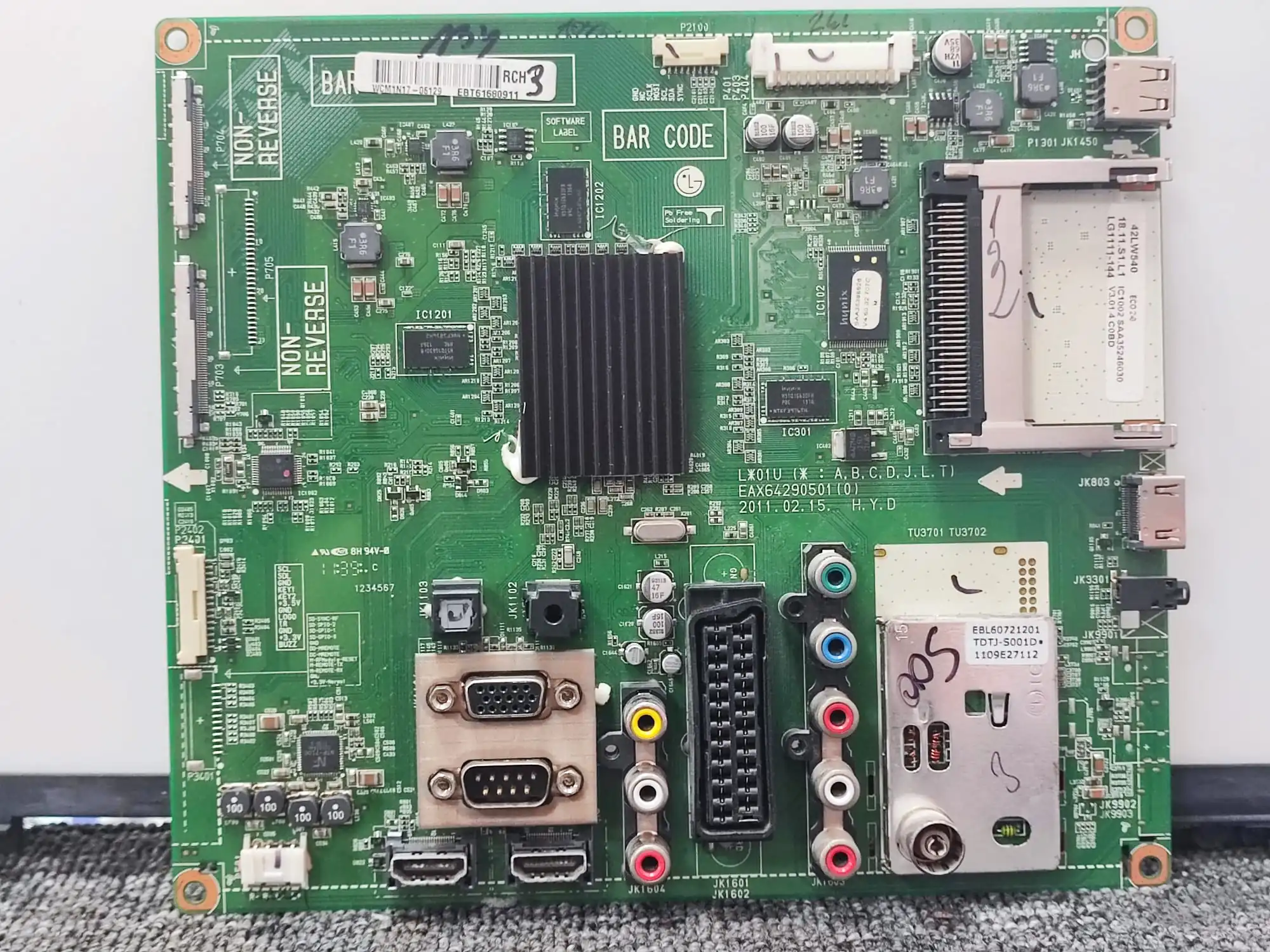 EAX64290501(0), EBL60721201, LG, ANAKART, 42LW5400 - Görsel 1