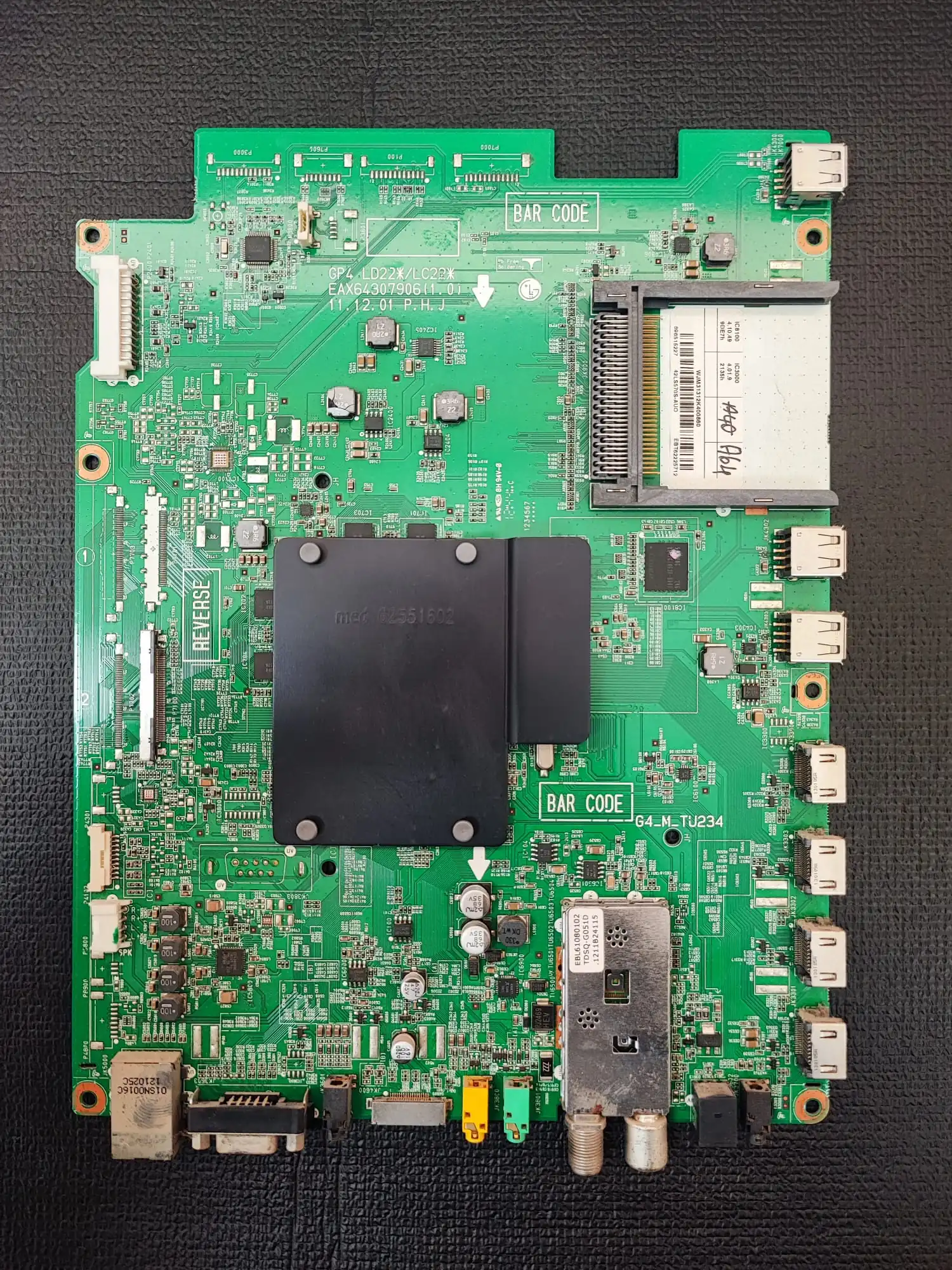 EAX64307906(1.0) - EBT62225712 - LG ANAKART - Görsel 1