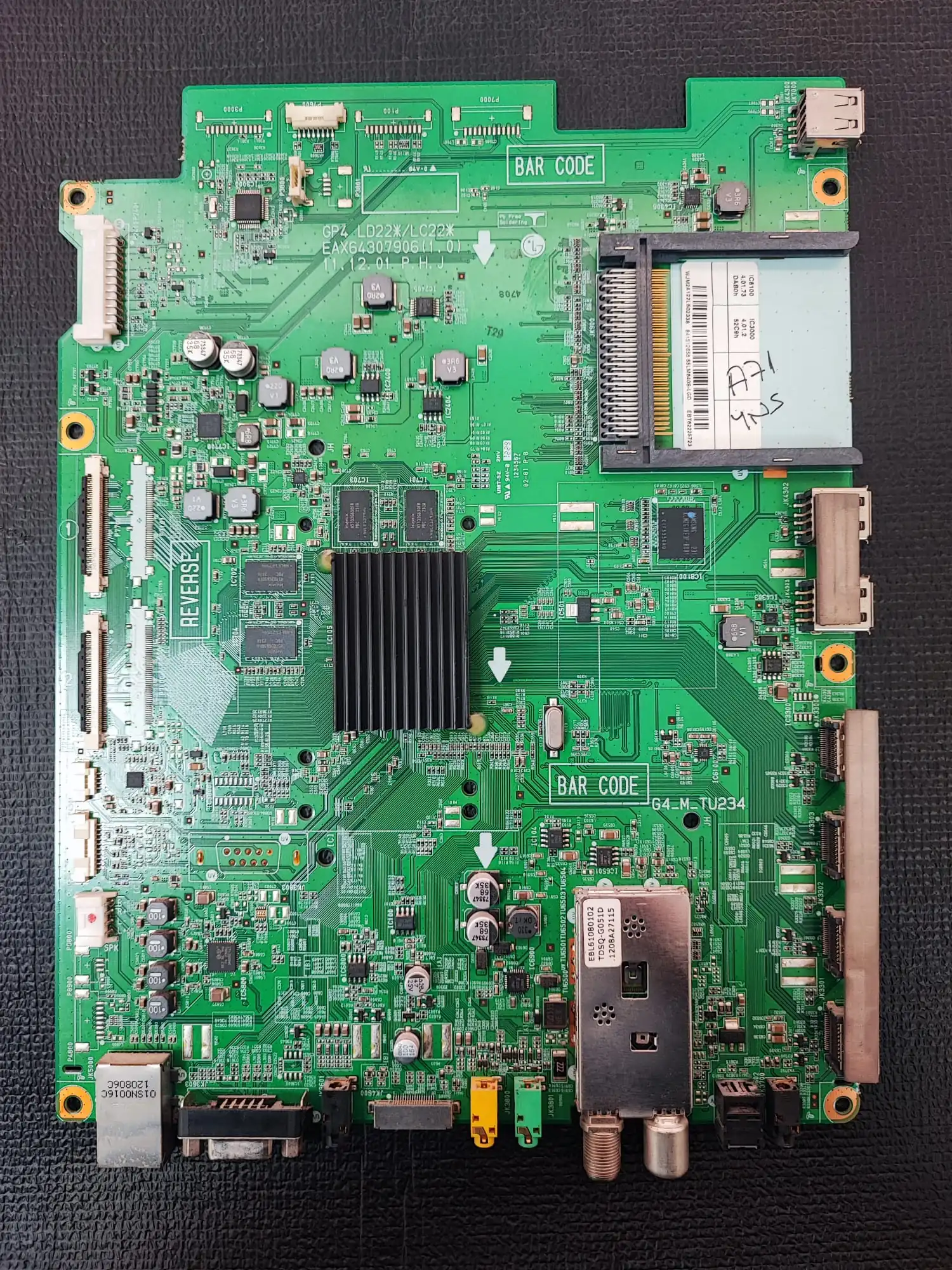 EAX64307906(1.0) - EBT62225723 - LG ANAKART - Görsel 1