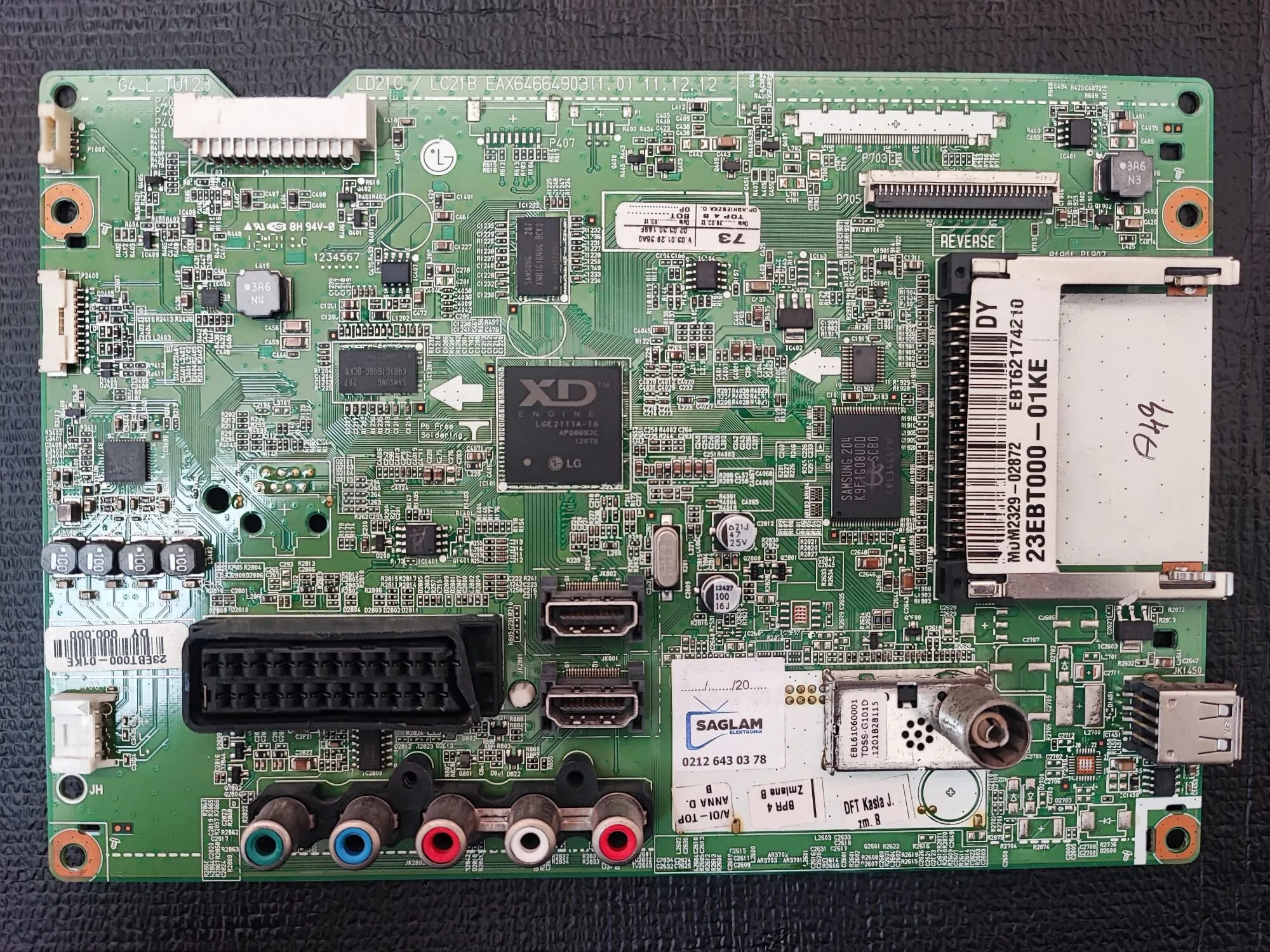 EAX64664903(1.0), LG ANAKART, EBT62174210 - Görsel 1