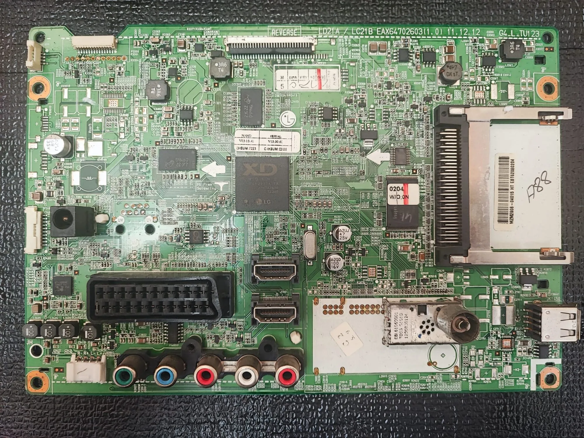 EAX64702603(1.0), LG Anakart, EBT62080204 - Görsel 1