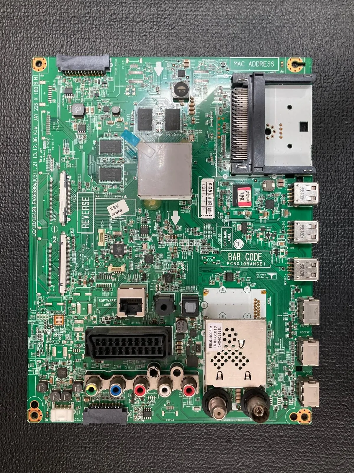 EAX65384003 (1.2) , LG ANAKART, 42LB652V-ZA , EBT62800432 - Görsel 1