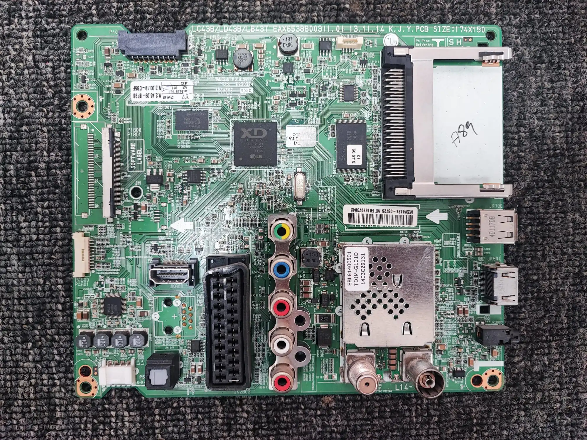 EAX65388003(1.0), LG ANAKART , EBT62973042 , - Görsel 1