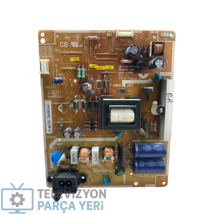 BN44-00496B Samsung UE39EH5003W Power Board , 	DE390BGA-C1 Besleme Kartı , PD40AVF_CDY - Görsel 1