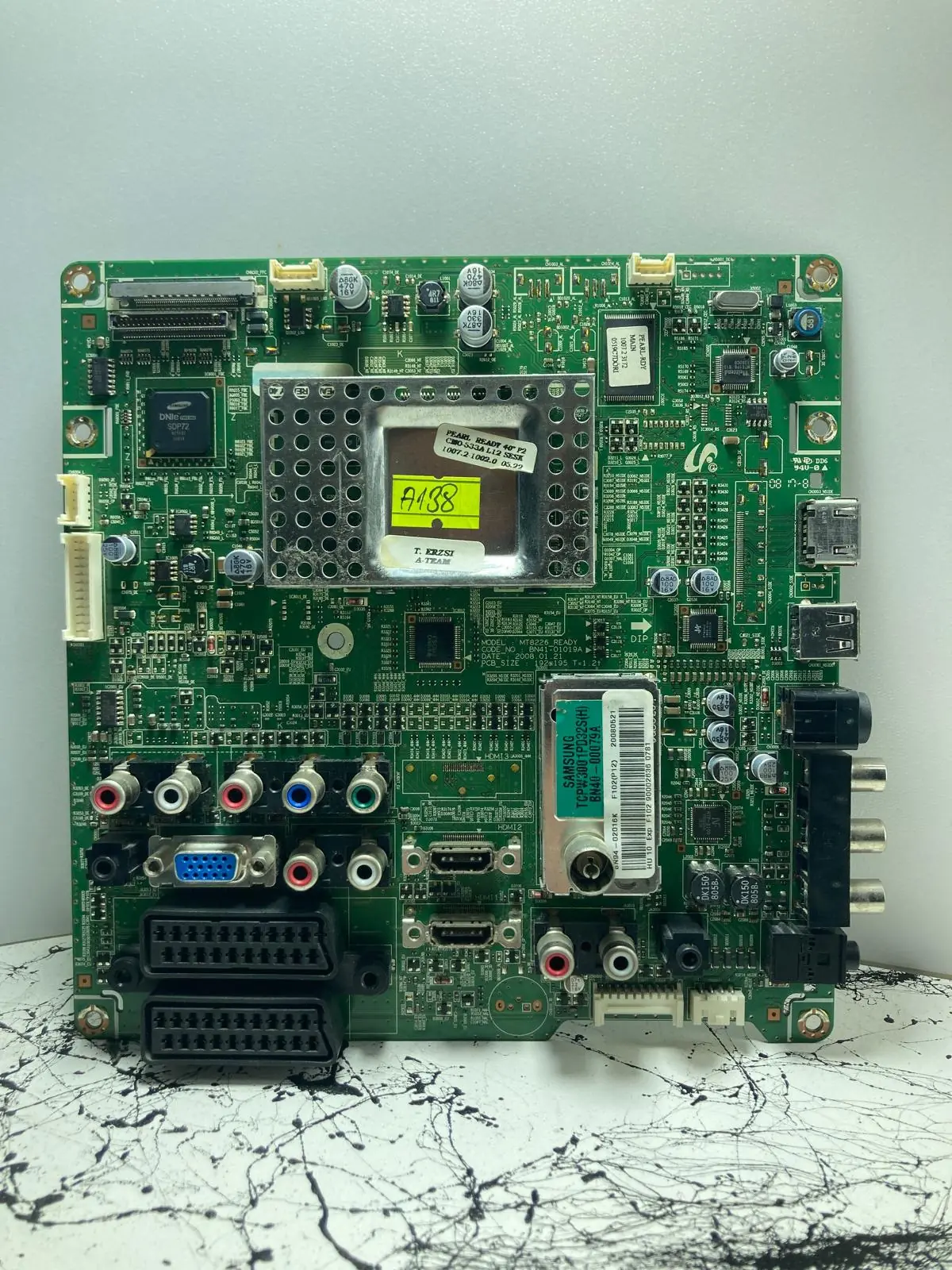 BN94-02016K , Samsung ANAKART , BN41-01019A , LE40A553P4R , 20080521 - Görsel 1