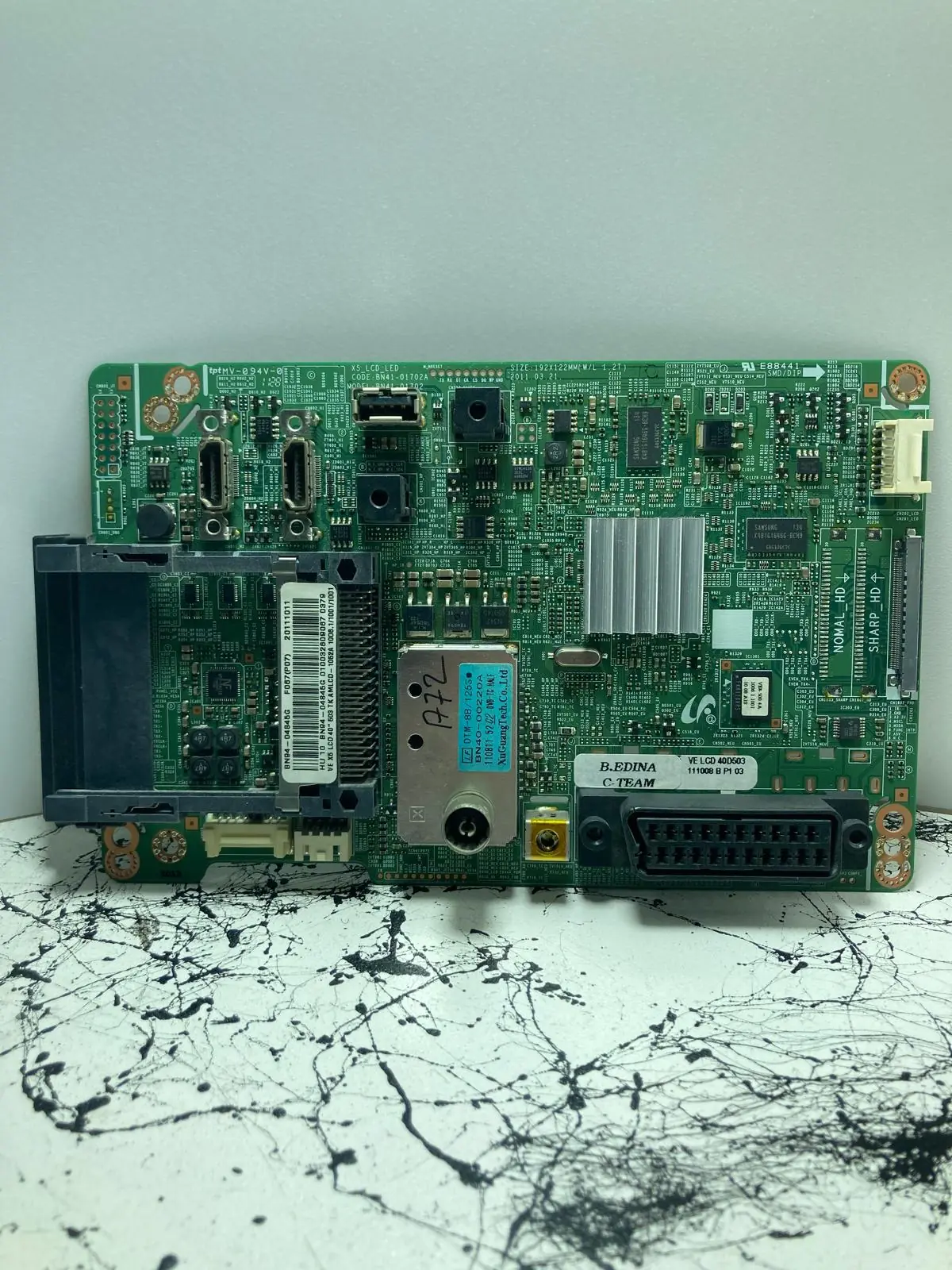 BN94-04845G , Samsung LE40D503F7W ANAKART , BN94-04845H , BN94-04845K - Görsel 1