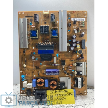 EAX65423801 (2.2) LG 49LB620V-ZA Power Board REV2.1, EAY63072001 Besleme Kartı ,