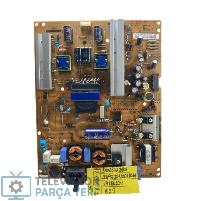 EAX65423801 (2.2) LG 49LB620V-ZA Power Board REV2.1, EAY63072001 Besleme Kartı , - Görsel 1