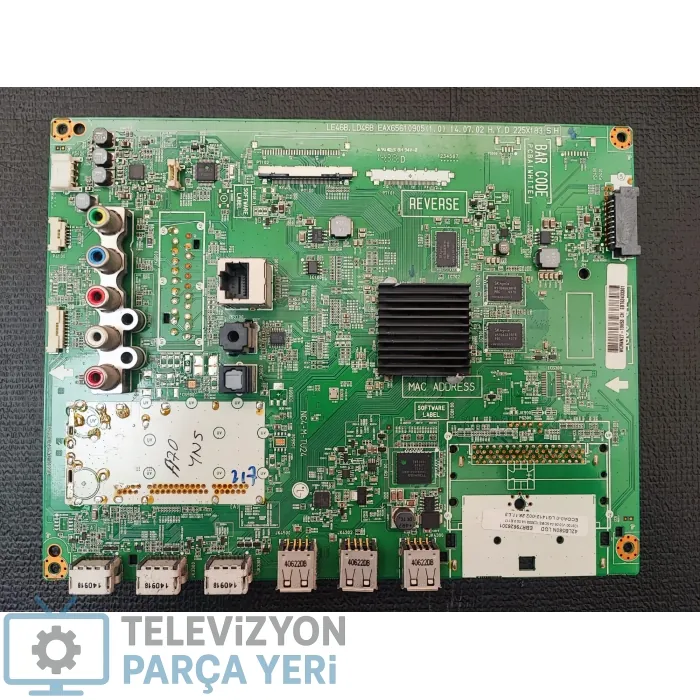 EAX65610905 LG ANAKART , EBT63433301 , 42LB580N , WCM4N27-19653 - Görsel 1